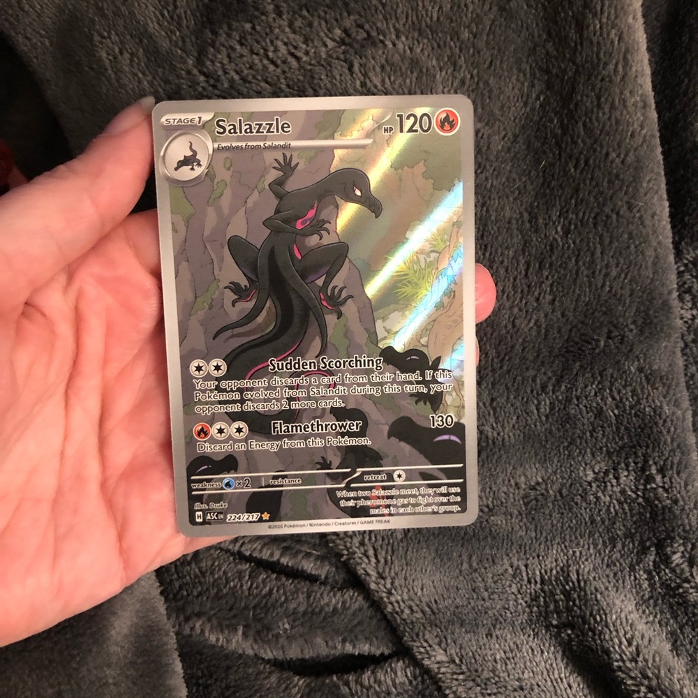 Salazzle (224/217) from the Ascended Heroes